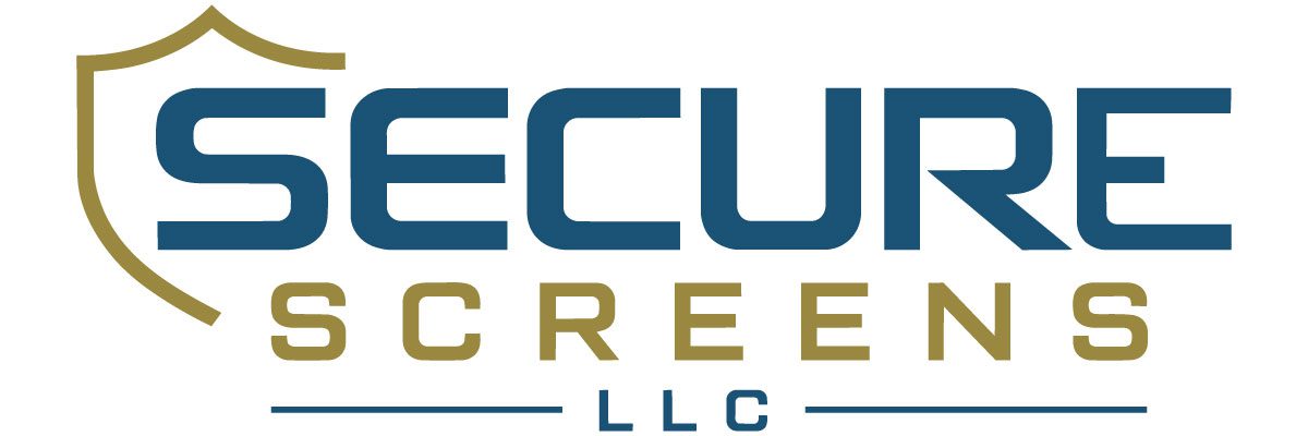 Secure Screens LLC logo with shield